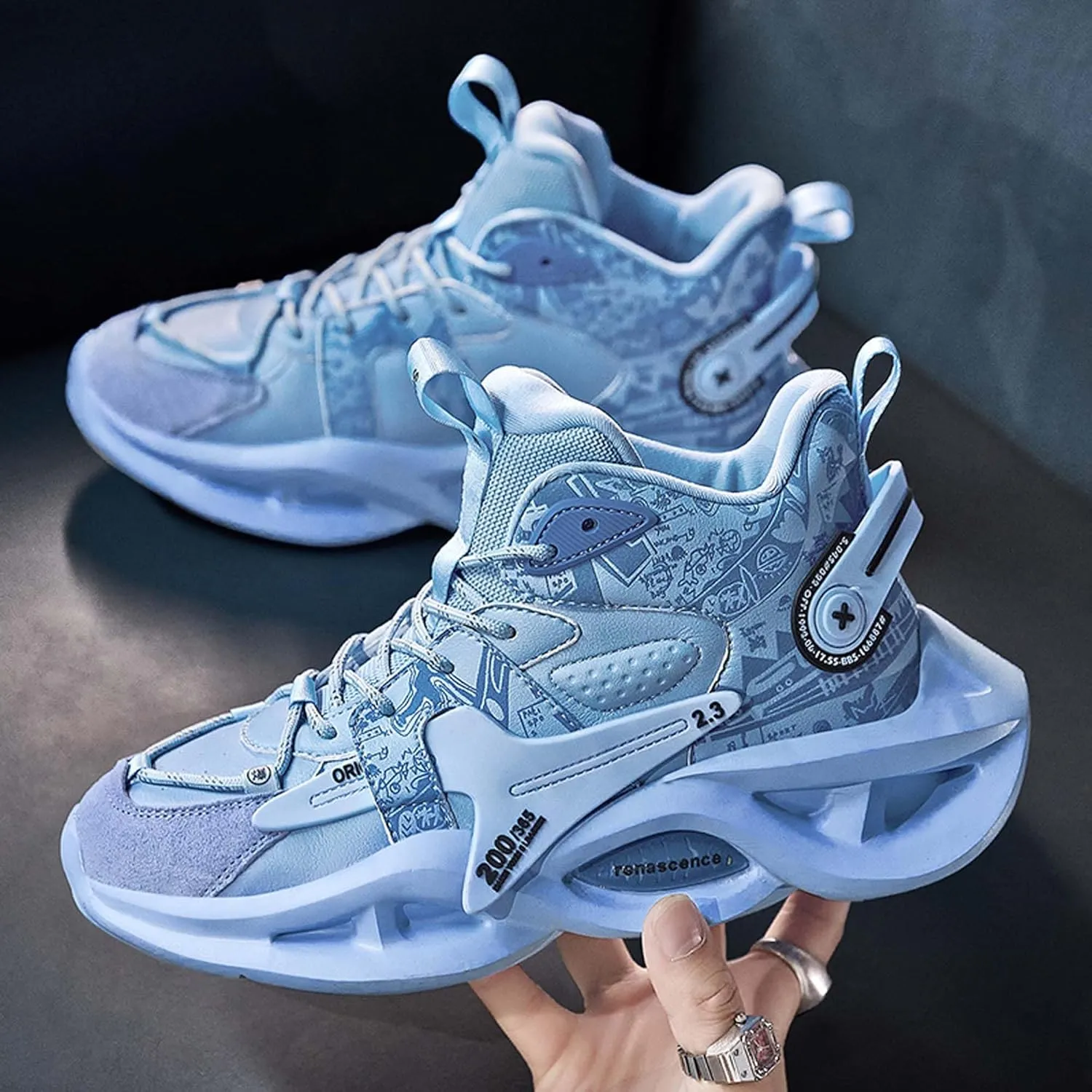 Men's Basketball Shoes, Arch Support Low Top Basketball Shoes,Fashion Basketball Shoes Sneakers,Anti-Skid Wear-Resistant Sneakers, Indoor and Outdoor Sneakers Running Shoes, (Adult/Big Kids)