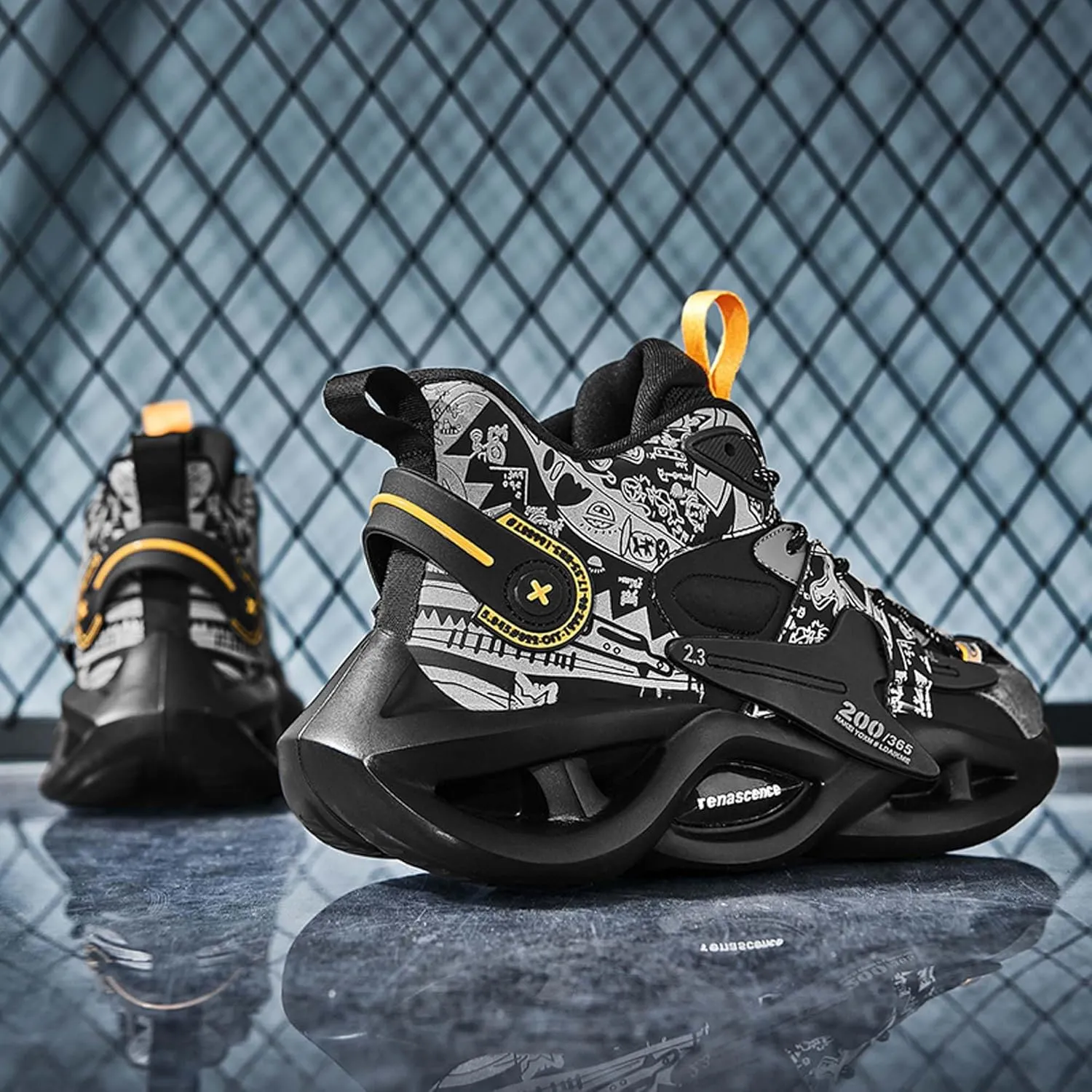 Men's Basketball Shoes, Arch Support Low Top Basketball Shoes,Fashion Basketball Shoes Sneakers,Anti-Skid Wear-Resistant Sneakers, Indoor and Outdoor Sneakers Running Shoes, (Adult/Big Kids)