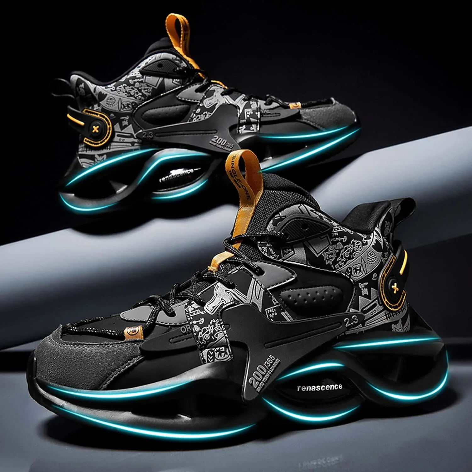 Men's Basketball Shoes, Arch Support Low Top Basketball Shoes,Fashion Basketball Shoes Sneakers,Anti-Skid Wear-Resistant Sneakers, Indoor and Outdoor Sneakers Running Shoes, (Adult/Big Kids)