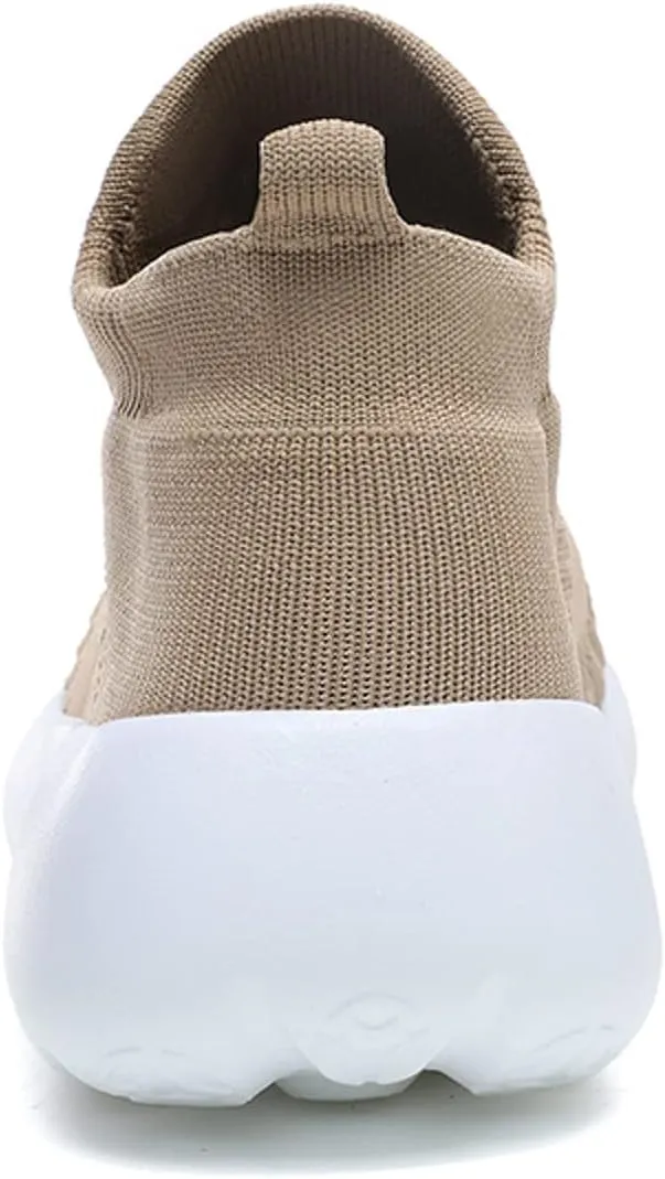 Men's Breathable Barefoot Shoes Comfortable Breathable Stretch Canvas Slip On Sneaker Barefoot Minimalist Shoes