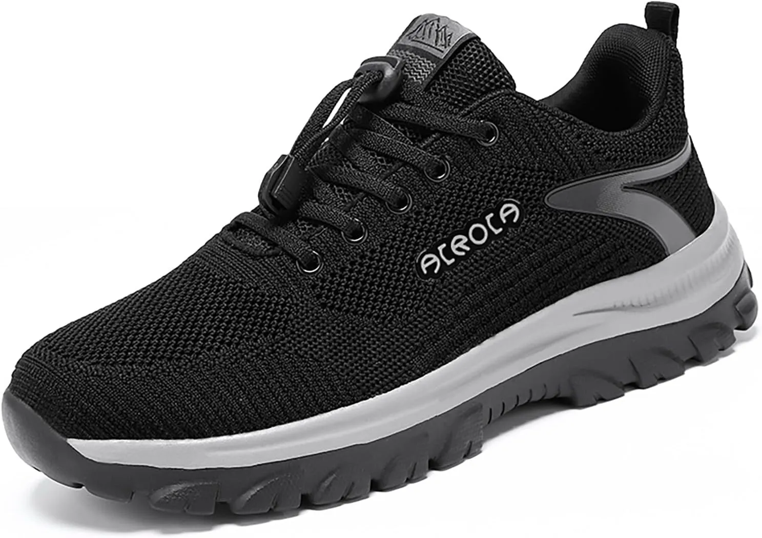 Men's Breathable Barefoot Shoes Comfortable Lightweight Casual Walking Shoe Arch Support Walking Shoes for Men