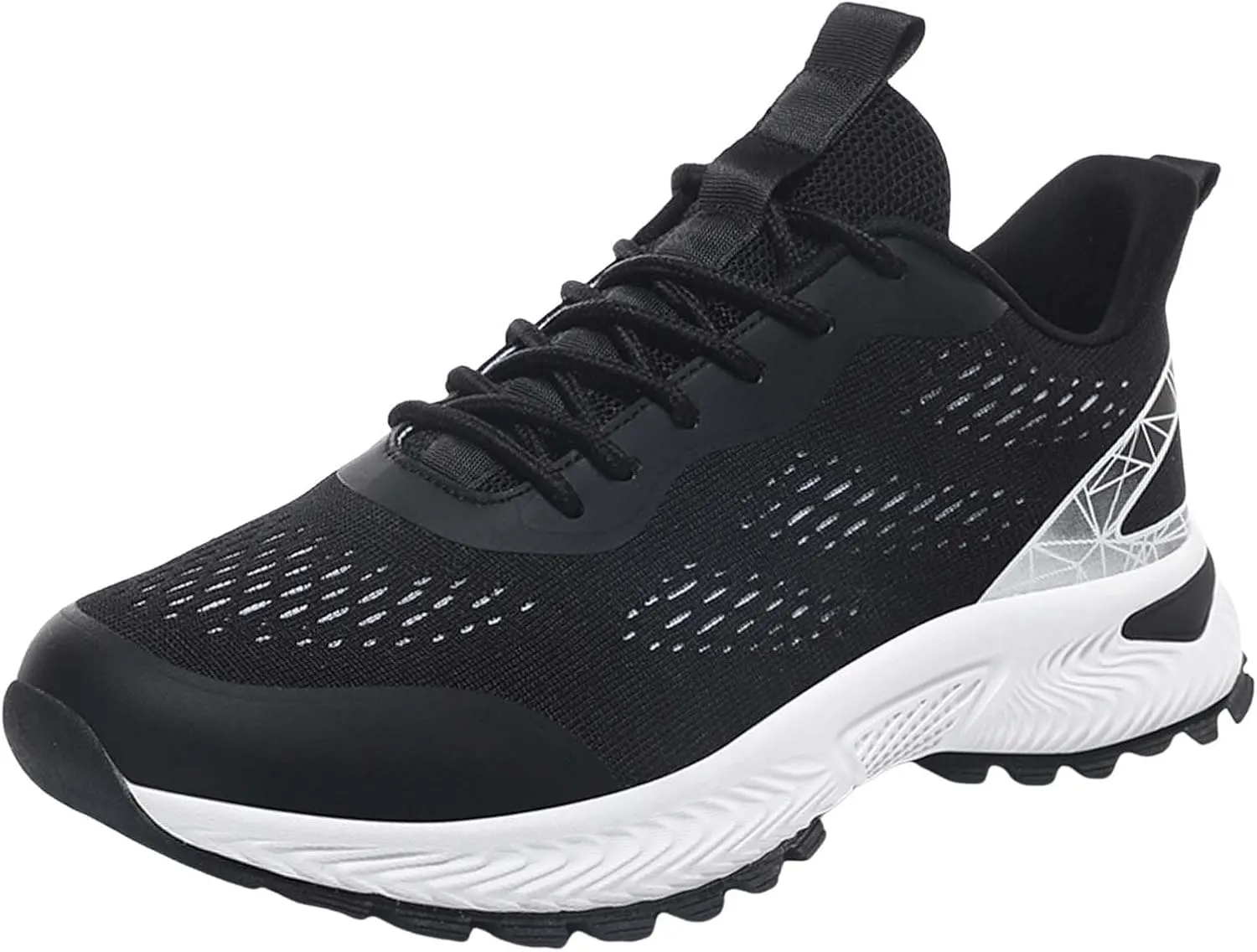 Men's Comfortable Stretch Workout Shoes Non Slip Outdoor Running Sneaker Lightweight Non Slip Sneakers for Men
