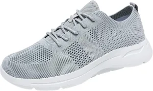 Men's Lightweight Cushion Sneakers Lightweight Sport Gym Jogging Walking Sneaker Arch Support Plantar Fasciitis