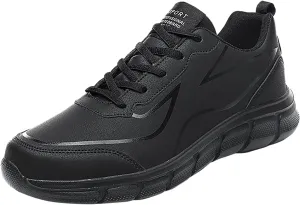 Mens Lightweight Minimalist Shoes Comfortable Breathable Stretch Canvas Slip On Sneaker Non Slip Walking Shoes