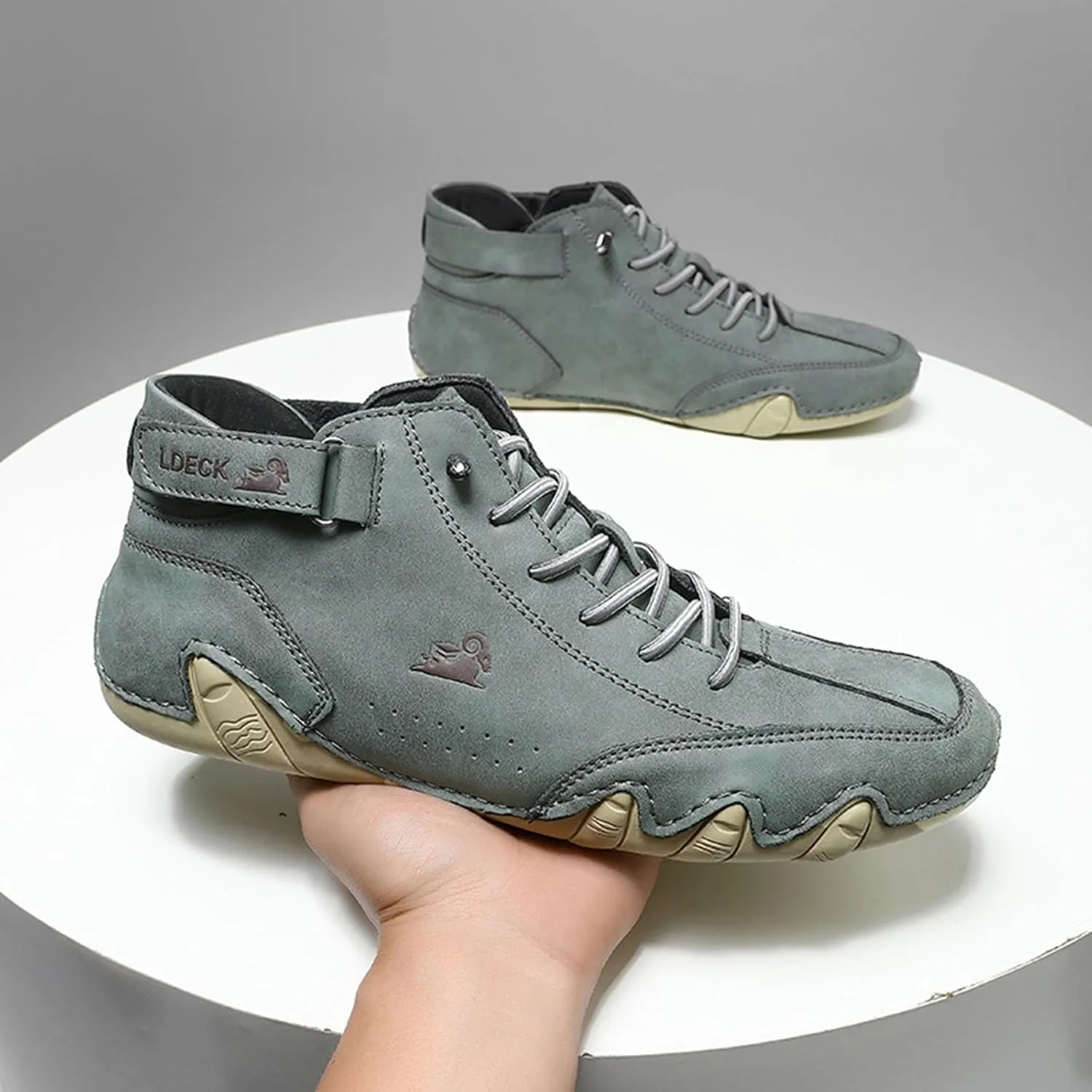 Men's Lightweight Non Slip Barefoot Shoes Breathable Casual Comfortable Walking Sneaker Casual Stretch Sneaker