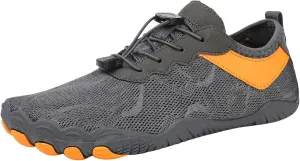 Men's Lightweight Non Slip Barefoot Shoes Breathable Comfort Walking Shoe Fashion Lightweight Sneakers for Men