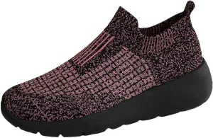 Men's Lightweight Non Slip Barefoot Shoes Lightweight Breathable Slip On Running Shoe Comfortable Stretch Shoes