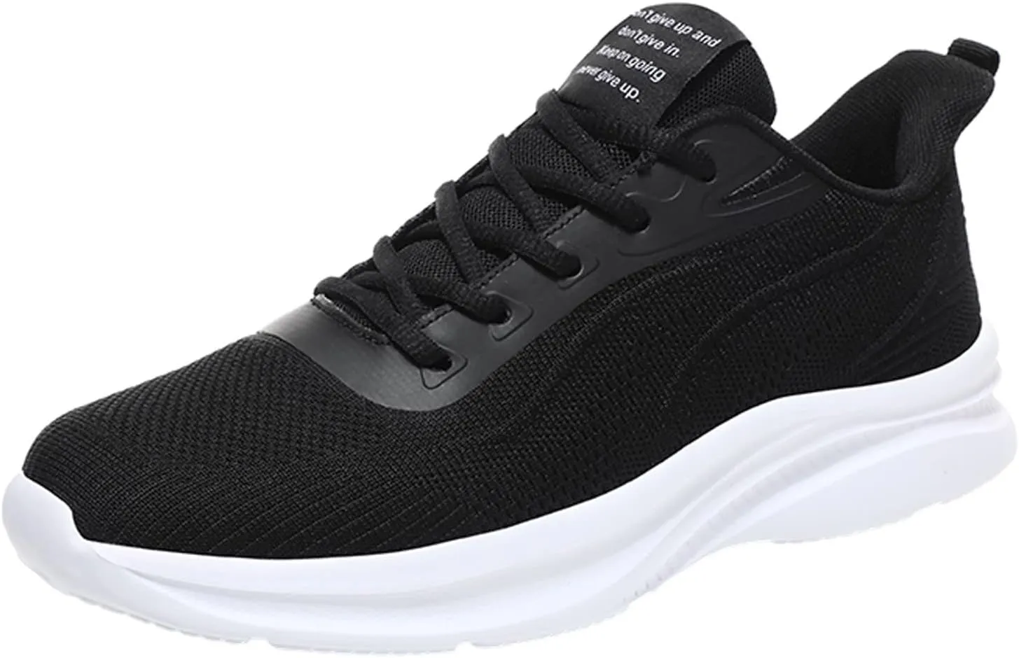 Men's Lightweight Non Slip Barefoot Shoes Outdoor Athletic Lace Up Hiking Shoe Men's Arch Support Insole Shoes