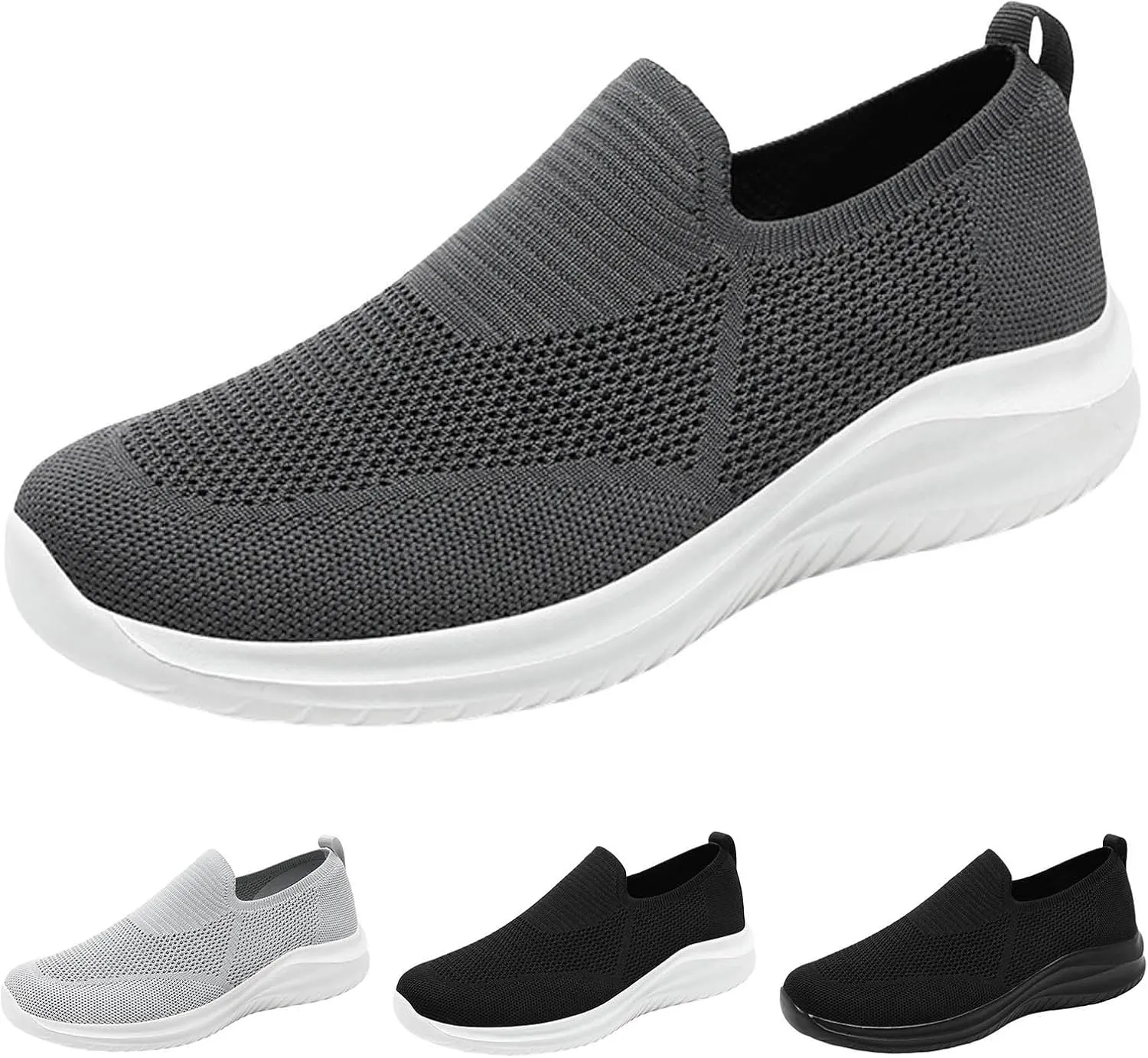 Mens Minimalist Shoes Breathable Mesh Loafers Comfortable Flat Bottomed Minimalist Shoes Mens Air 1 Low Sneaker Size 14