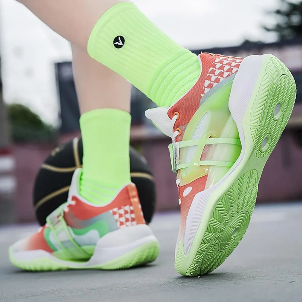 Men's Shoes Fashion Sneakers Breathable Running Shoes Mens Arch Support Basketball Shoes Non Slip
