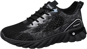 Mens Slip on Sneakers Work Shoes for Men Men's Sneaker Lightweight Breathable Mesh Slide Shoe White Sneakers Slip on Lightweight Breathable Fashion Running Shoes Men