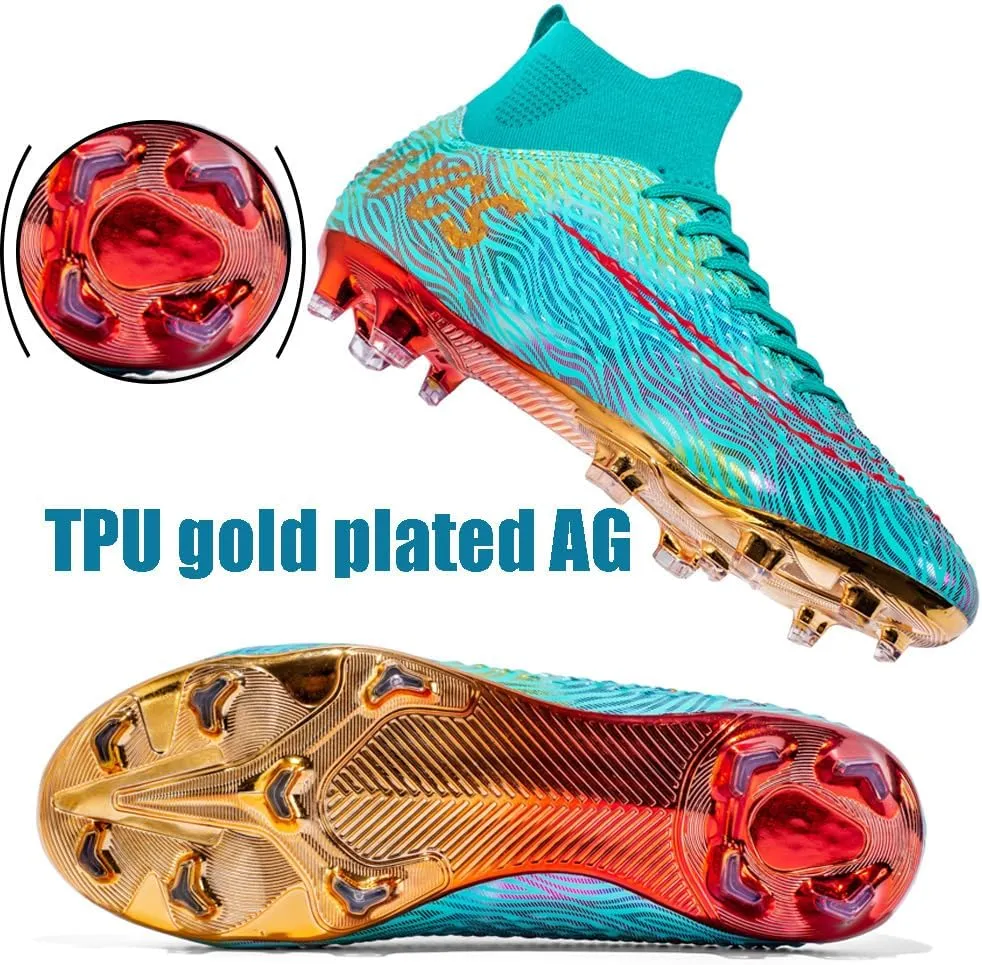 Men’s Soccer Boots Football Shoes Cleats Spike Shoes Sneaker Comfortable Adults Athletic Outdoor/Indoor/Competition/Training