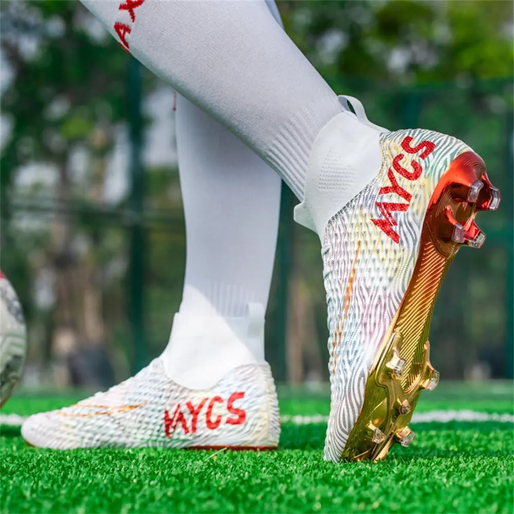 Men’s Soccer Boots Football Shoes Cleats Spike Shoes Sneaker Comfortable Adults Athletic Outdoor/Indoor/Competition/Training