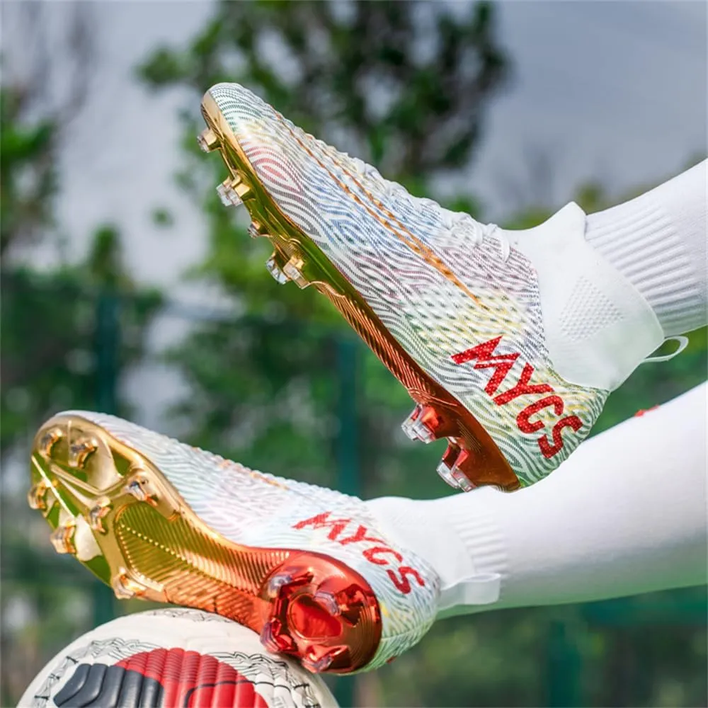 Men’s Soccer Boots Football Shoes Cleats Spike Shoes Sneaker Comfortable Adults Athletic Outdoor/Indoor/Competition/Training