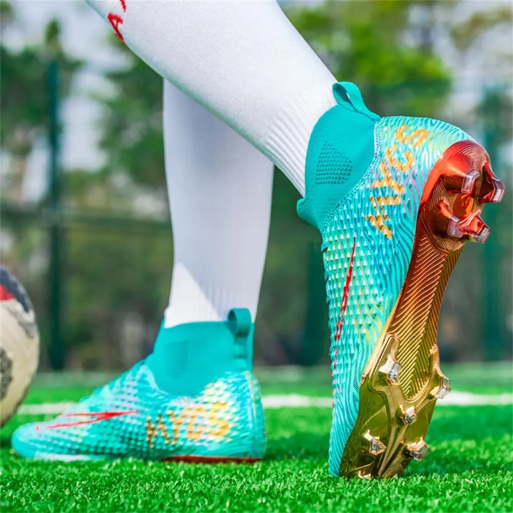 Men’s Soccer Boots Football Shoes Cleats Spike Shoes Sneaker Comfortable Adults Athletic Outdoor/Indoor/Competition/Training