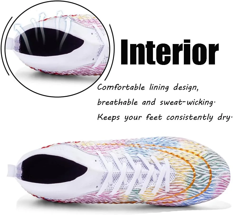 Men’s Soccer Boots Football Shoes Cleats Spike Shoes Sneaker Comfortable Adults Athletic Outdoor/Indoor/Competition/Training