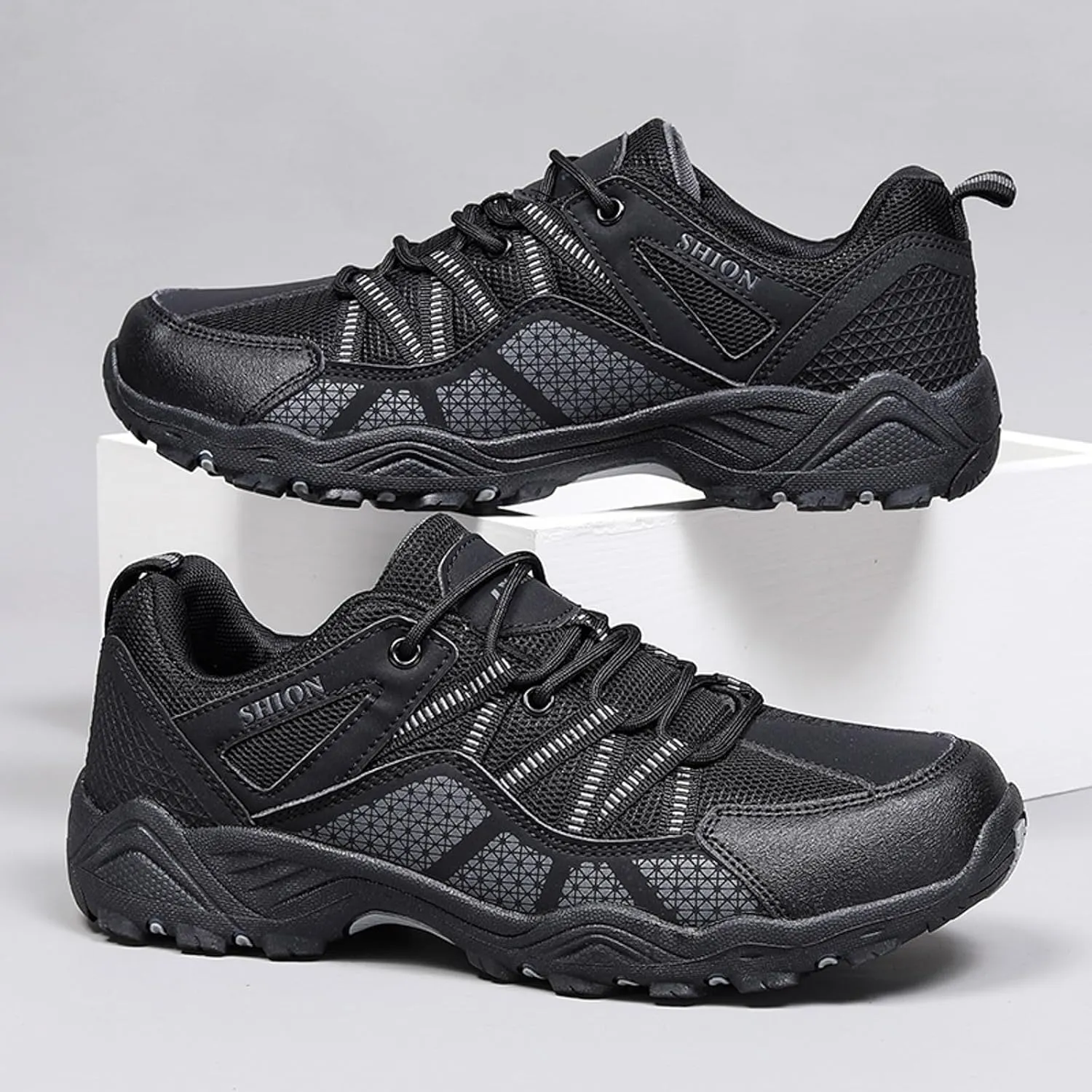 Men's Stylish Orthopedic Sneakers Breathable Casual Comfortable Walking Sneaker Lightweight Work Shoes for Men