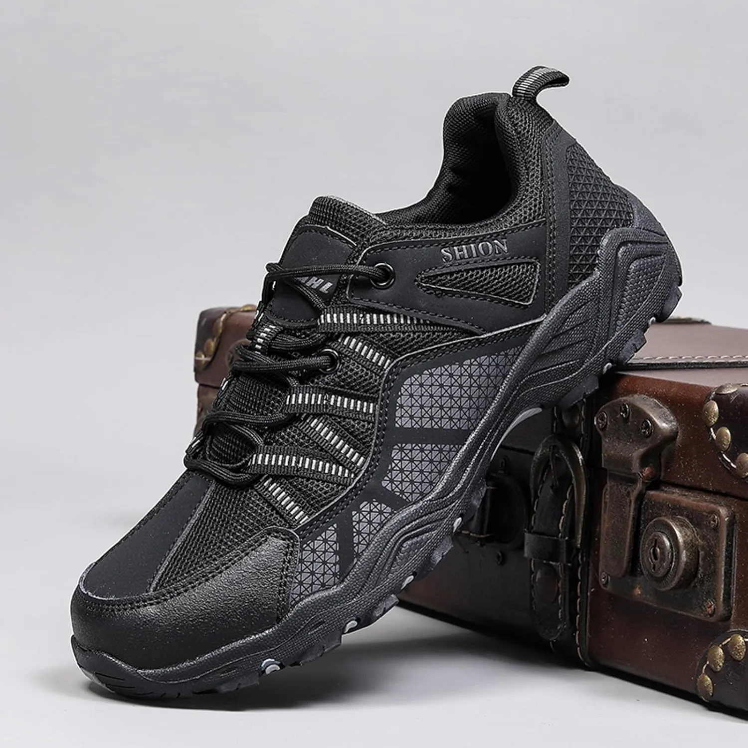 Men's Stylish Orthopedic Sneakers Breathable Casual Comfortable Walking Sneaker Lightweight Work Shoes for Men