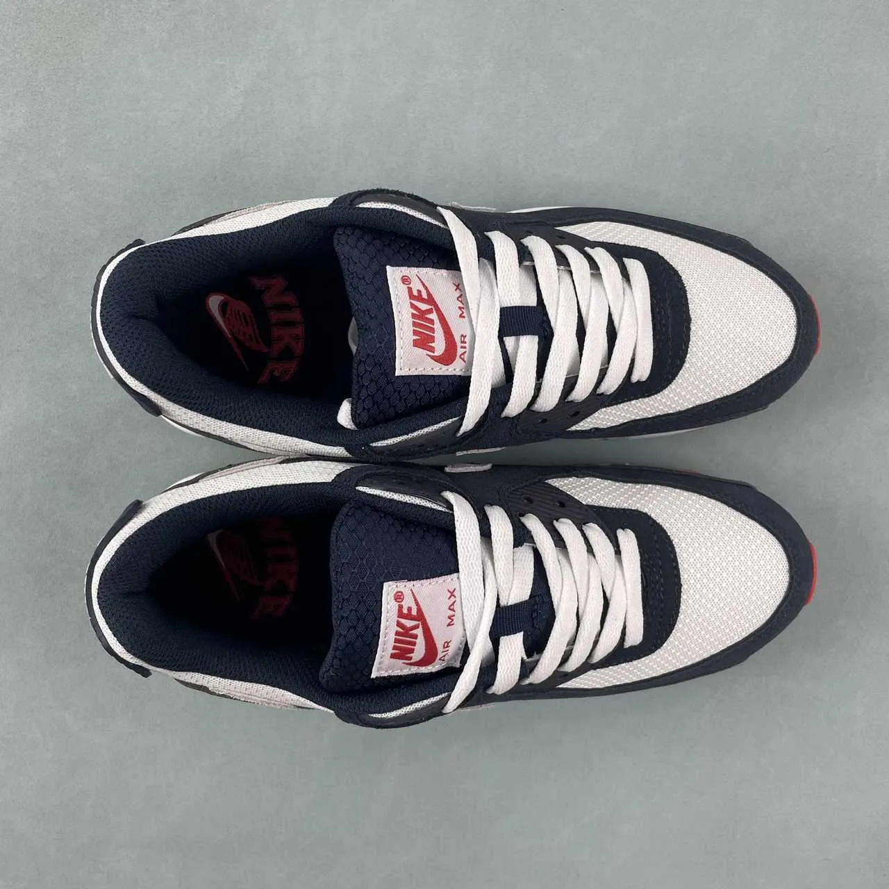 Air Max 90 Navy Crimson DM0029-400 slip - resistant shoes