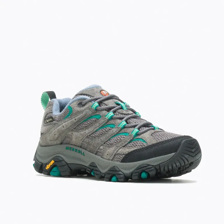 Merrell Ladies Moab 3 GTX GORE-TEX Walking Shoe-GRANITE