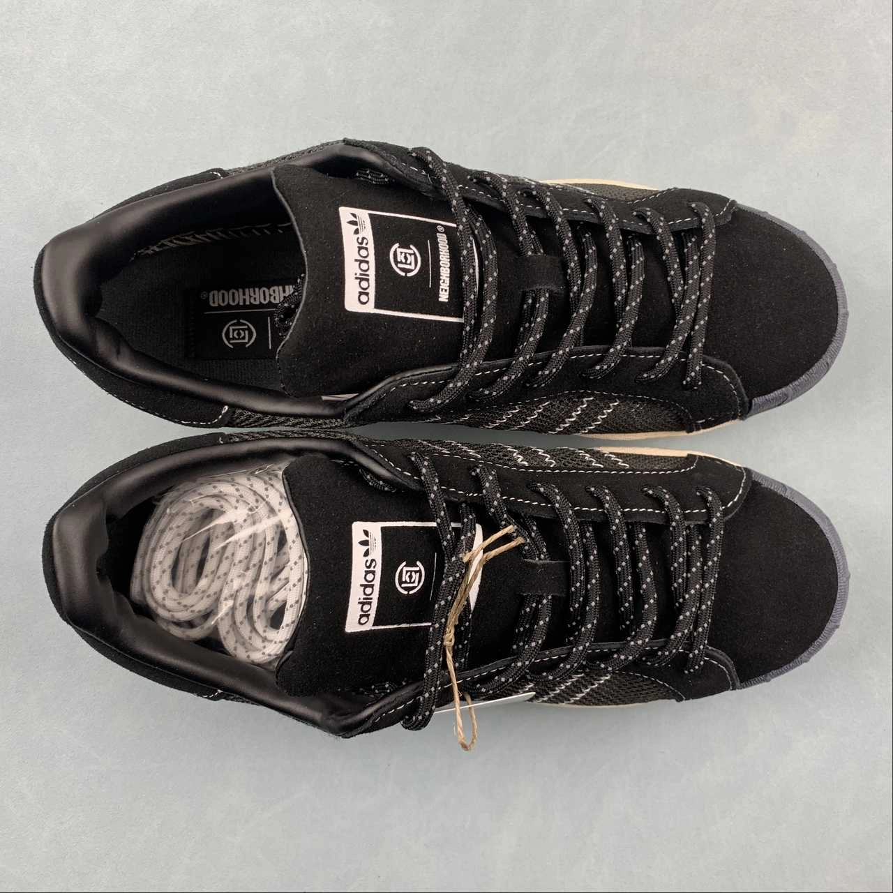 adjustable - straps Dry Surface Running Adidas Superstar CLOT x Neighborhood Core Black Cloud White IE8879