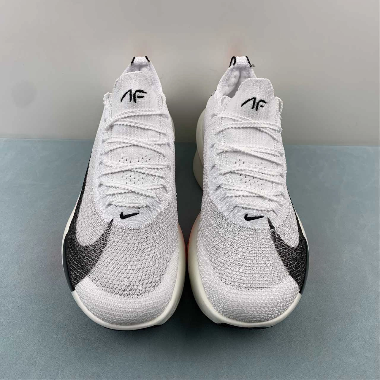 Air Zoom Alphafly Next 3 White Orange ZD6206-130 Shock zones are mapped for key impact points