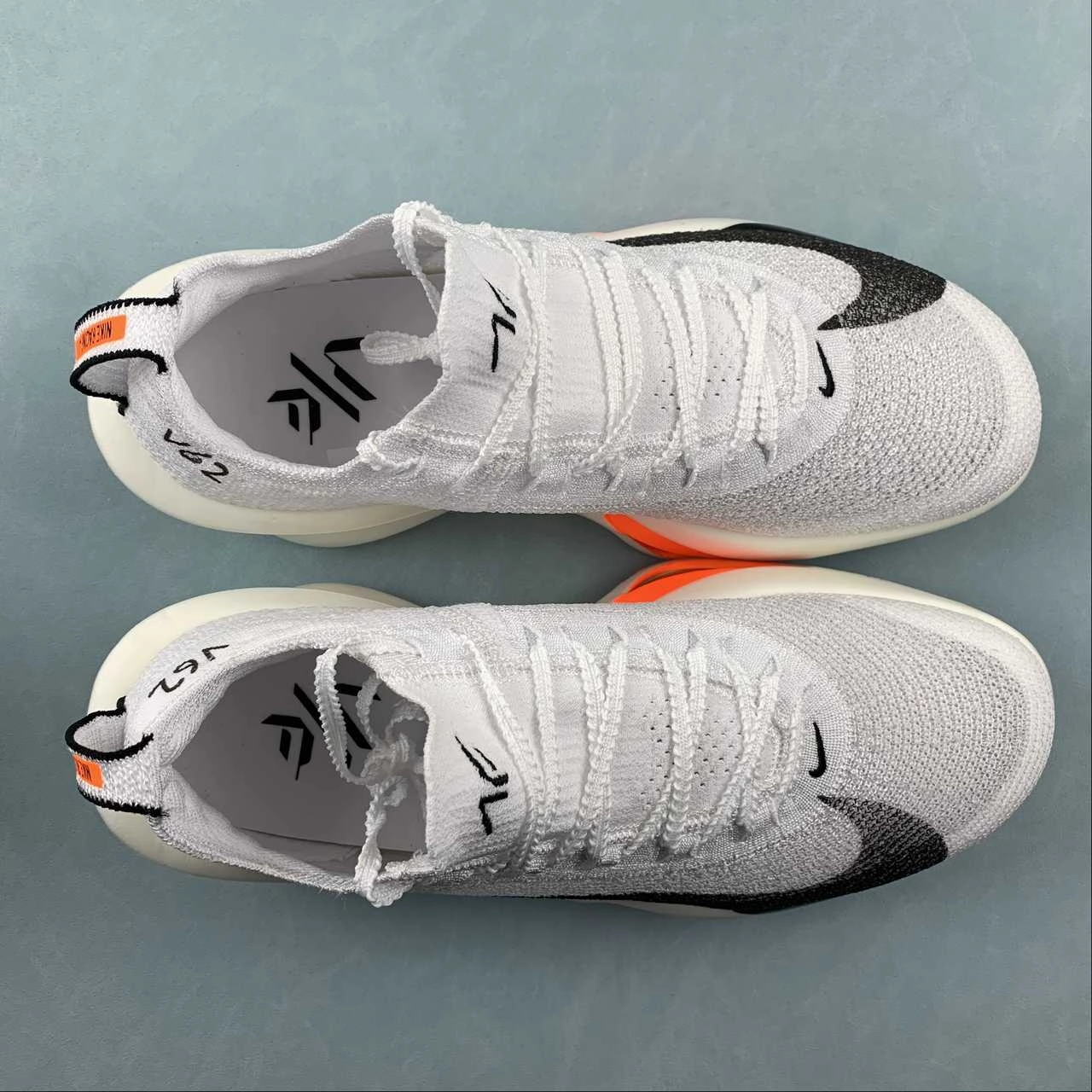 Running Park Air Zoom Alphafly Next 3 White Orange ZD6206-130