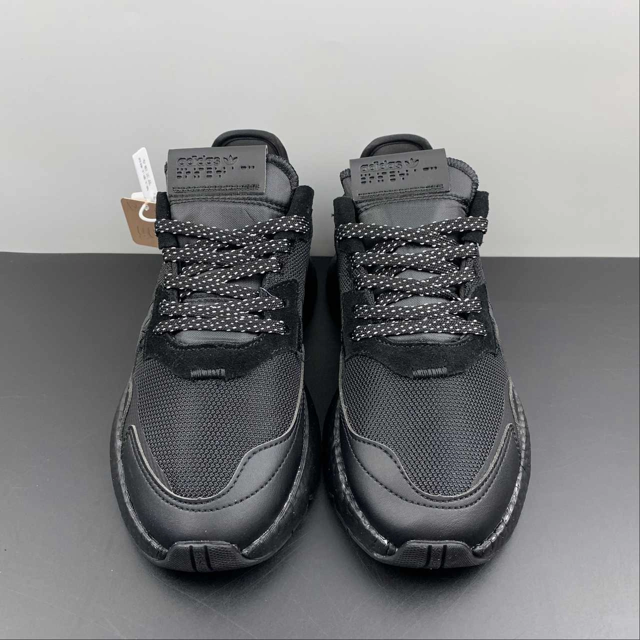 Adidas Nite Jogger Black Purple FW6697 memory - foam - insole retro - style running shoes