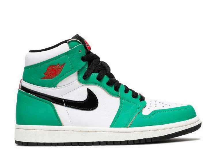 Bouncy Cushioning Cross City Air Jordan 1 High Lucky Green (W)