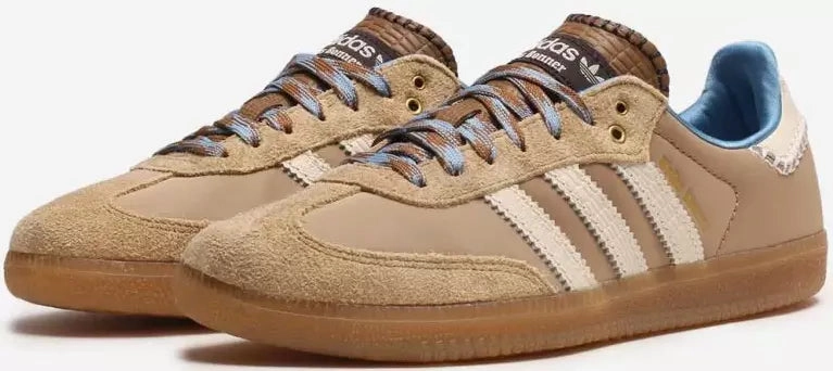 Adidas Samba Nylon Wales Bonner Desert White Karma Sneaks