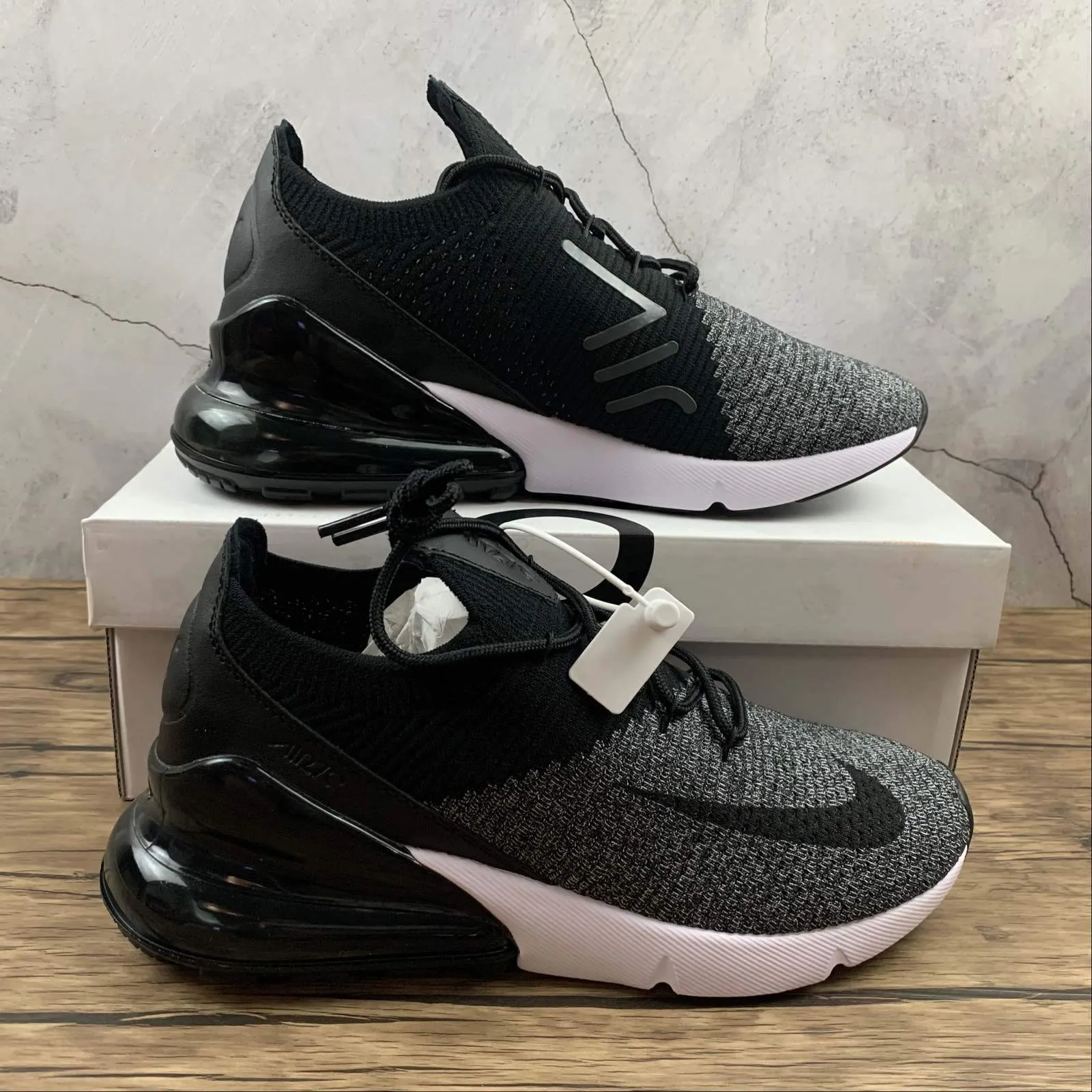Air Max 270 Black Dk.Grey AO1023-001 celebrity - endorsed shoes