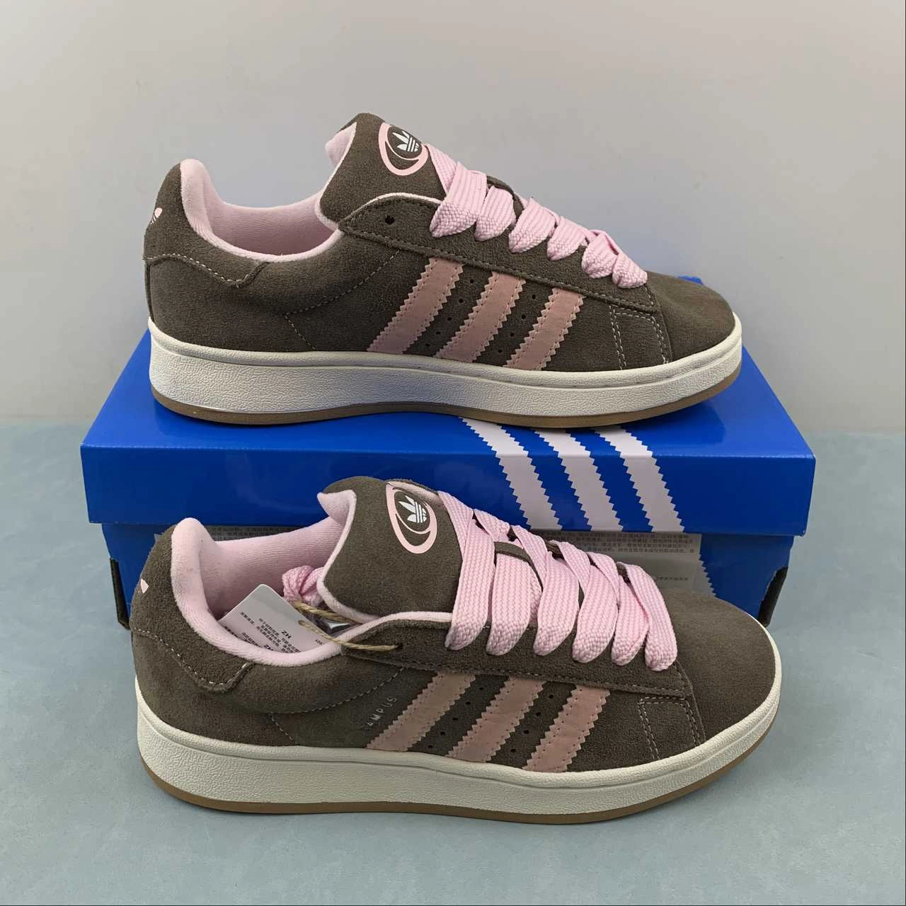 Flexible Sole Urban Choice Adidas Campus 00s Dust Cargo Clear Pink White HQ4569