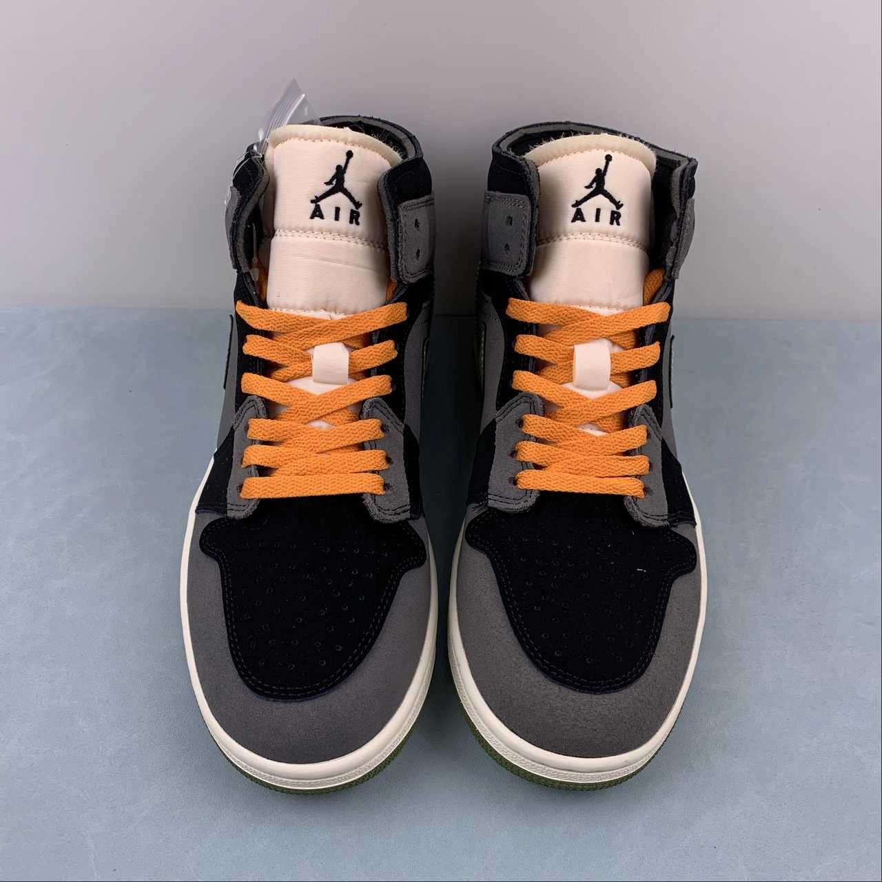 Functional Piece Foldable Design Air Jordan 1 Mid SE CRAFT Anthracite Light Olive FD6817-003