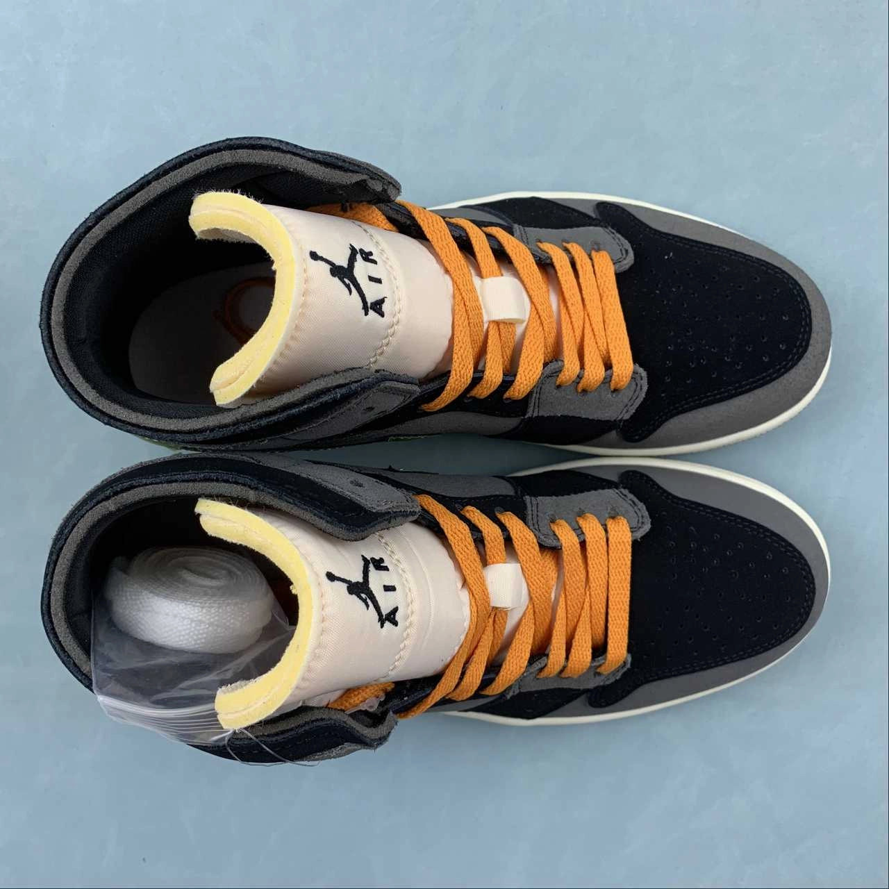 Air Jordan 1 Mid SE CRAFT Anthracite Light Olive FD6817-003 Orthopedic Arch Support Bold Grip