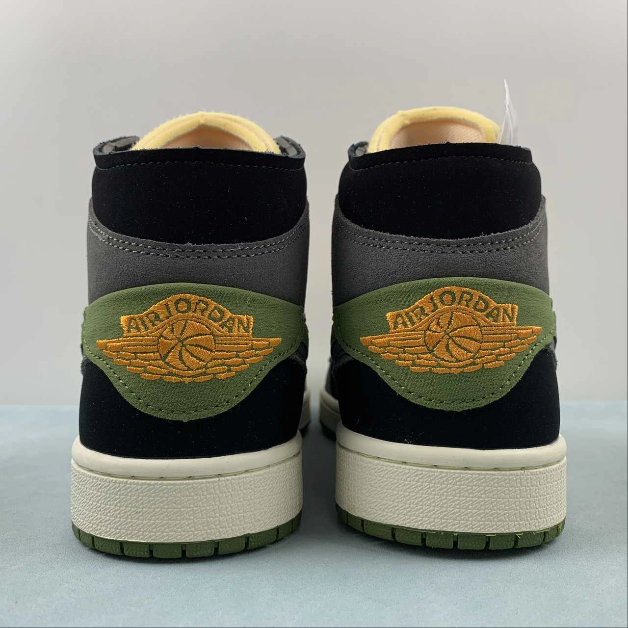 Air Jordan 1 Mid SE CRAFT Anthracite Light Olive FD6817-003 Foot Care