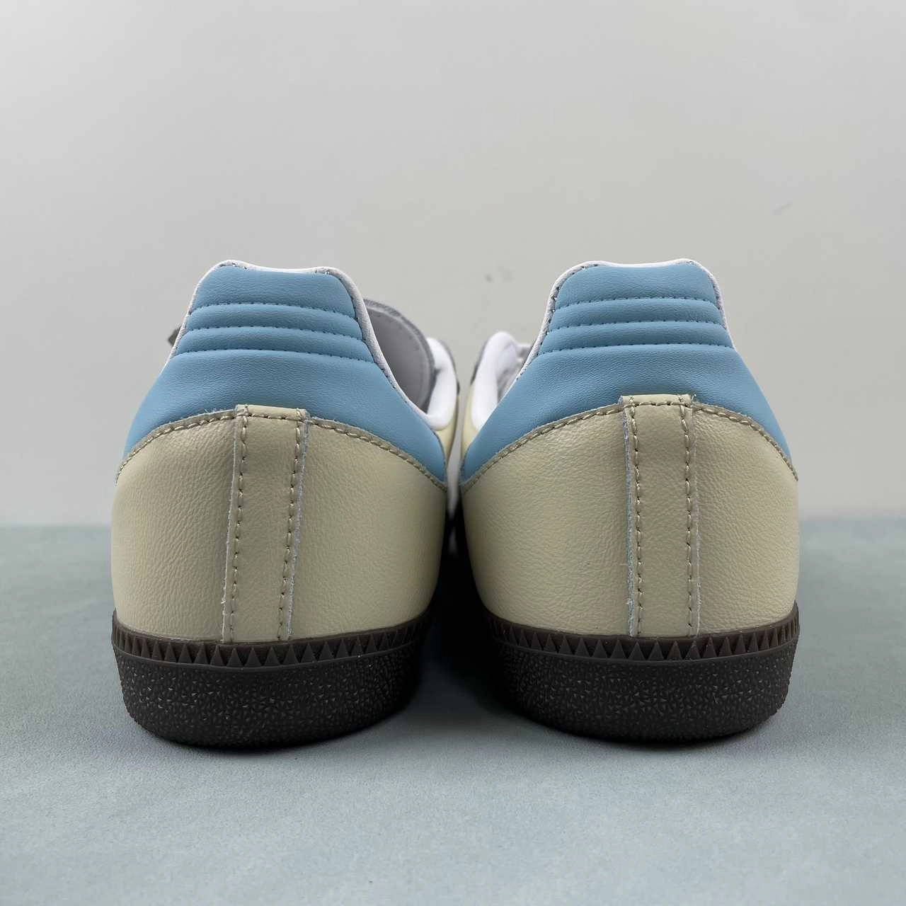 Fit Anywhere Adidas Samba OG Yellow Blue Brown  IG1024