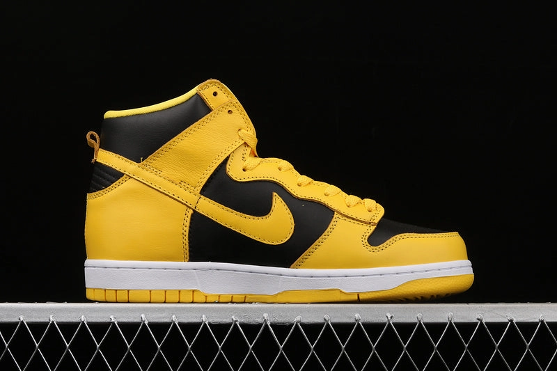 Quick Drying Lining SB Dunk High Pro Black Yellow