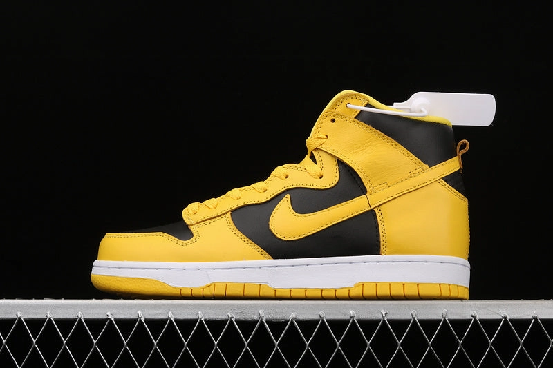 SB Dunk High Pro Black Yellow Low Profile Cushioning All-Weather Wear
