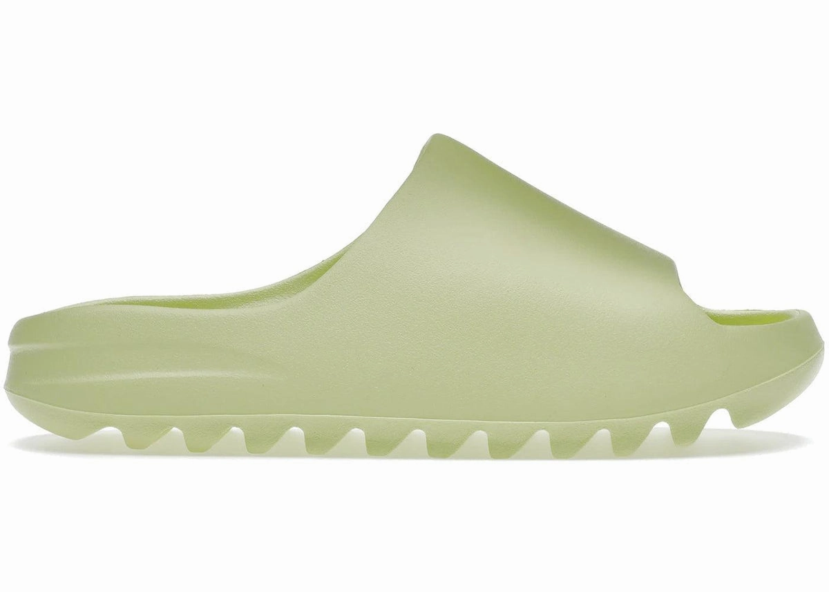 Yeezy Slide Glow Green lightweight fabric Comfort Grip