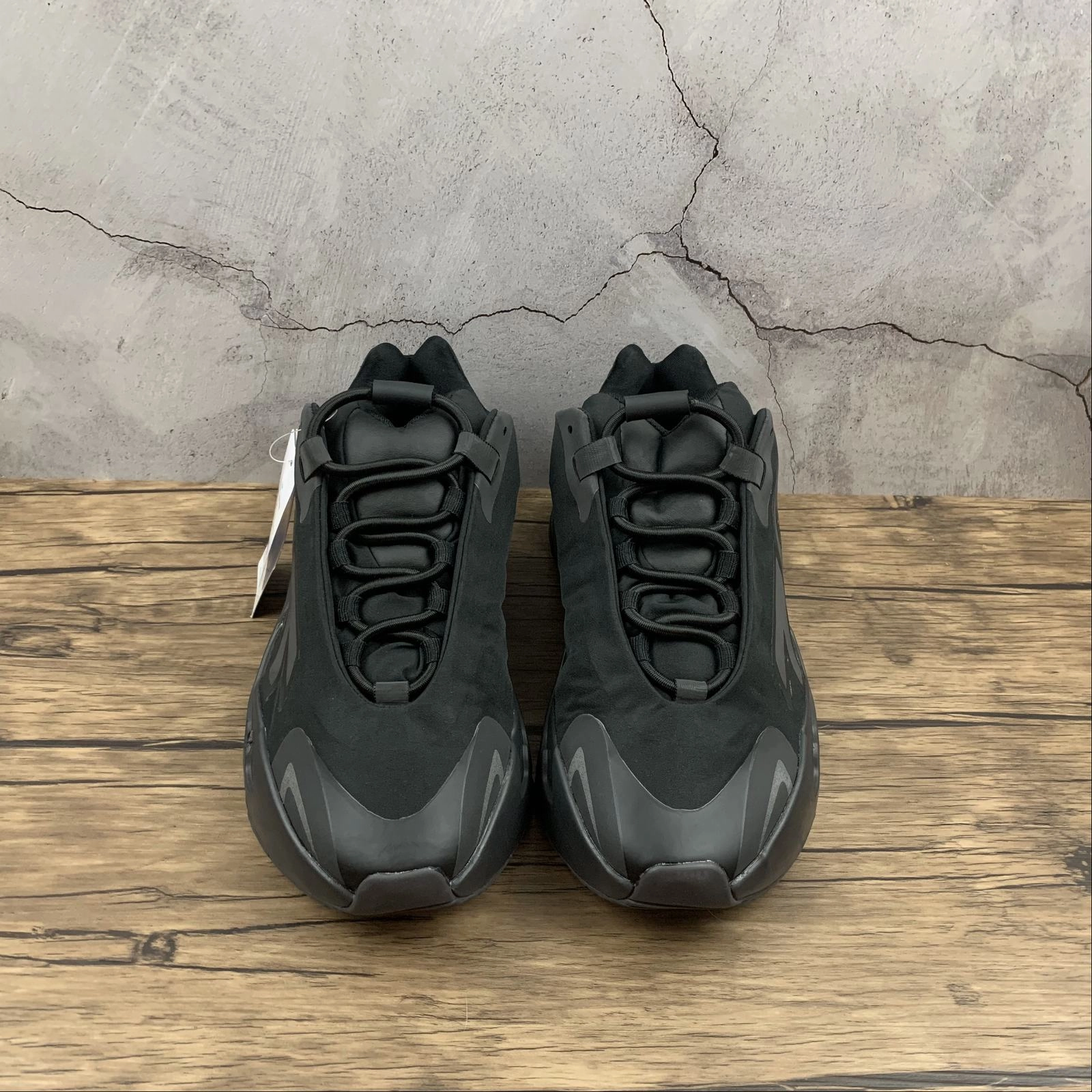 genuine leather shoes Adidas Yeezy Boost 700 MNVN Triple Black FV4440