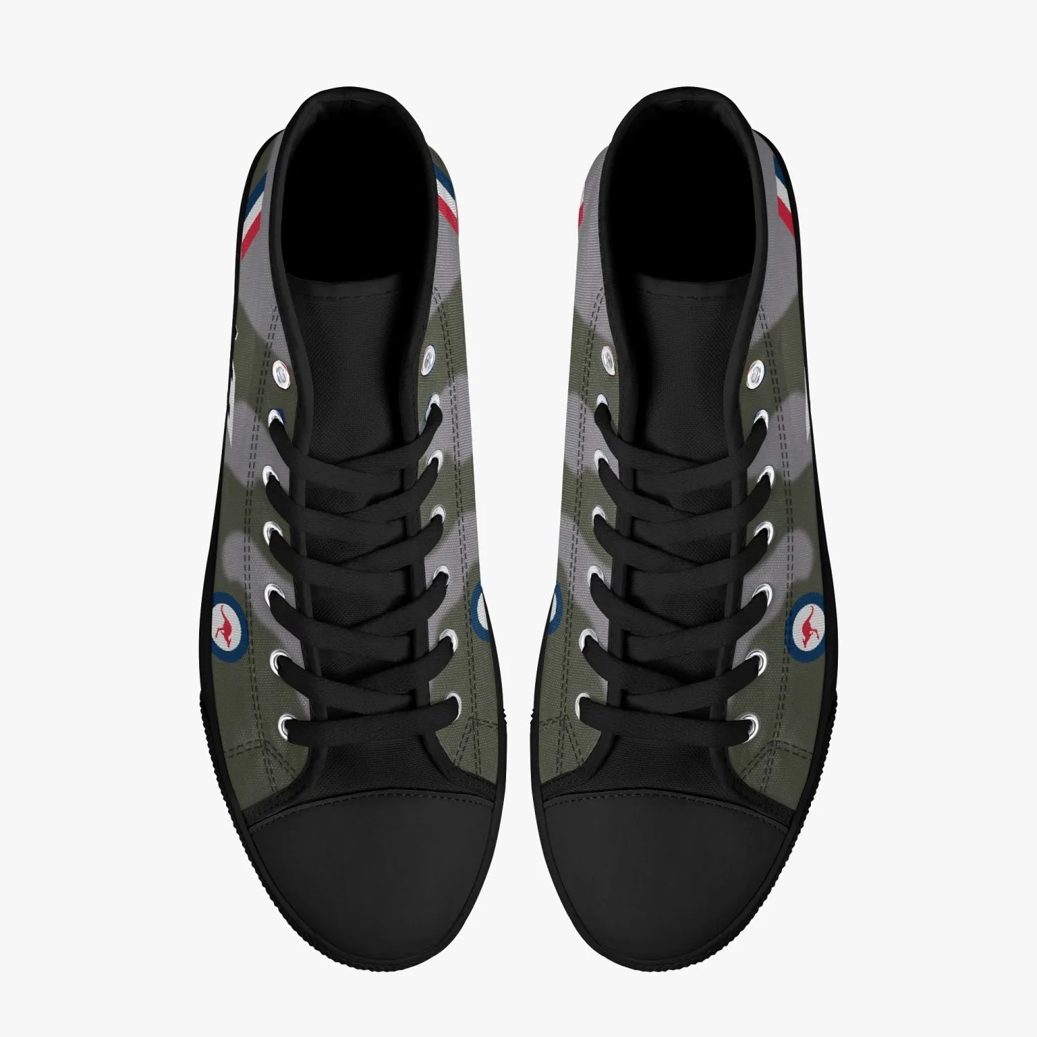 Mirage IIIO "A3-44" High Top Canvas Shoes