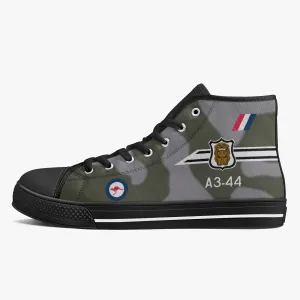 Mirage IIIO "A3-44" High Top Canvas Shoes