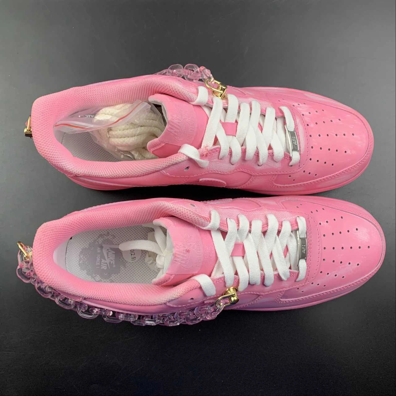 Air Force 1 07 Low Customised Pink CW2288-111 Jogger Style