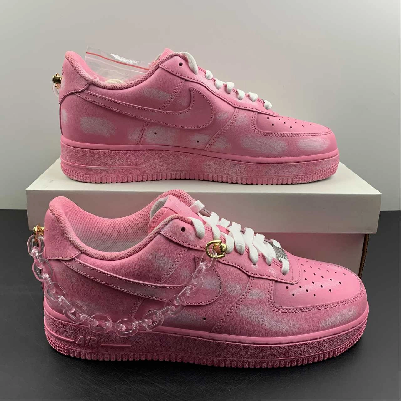 Flex Feel Air Force 1 07 Low Customised Pink CW2288-111
