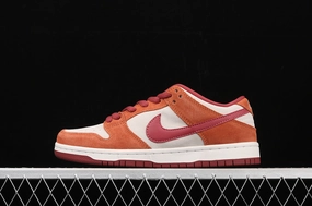 SB Dunk Low Pro Dark Russet Cedar White Summit BQ6817-202 Road Running Treadmill Optimized