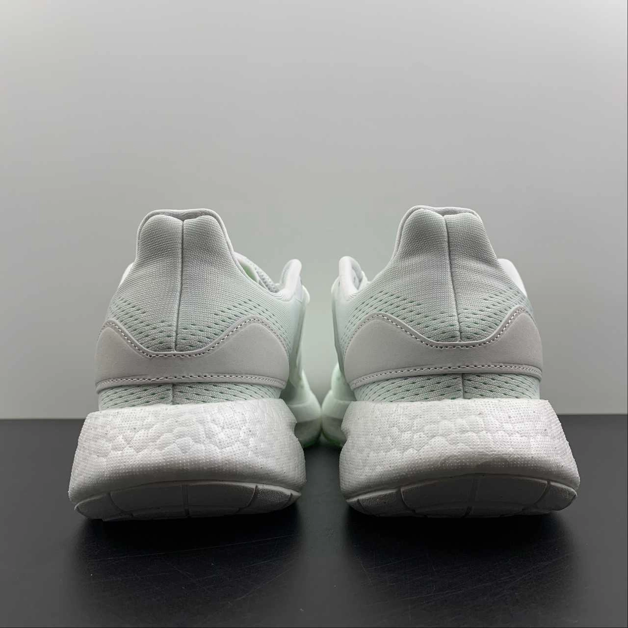 Adidas PureBoost 22 White Beam Green Everyday Use minimalist - style shoes