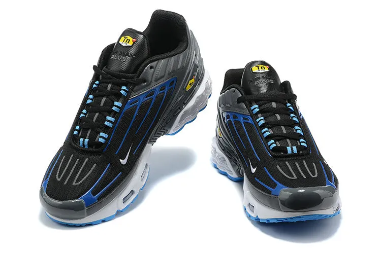 Air Max Plus 3 Black Grey Blue White DH4778-003 luxury - feel breathable - mesh - upper shoes