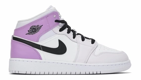 Thermoplastic Heel Support jordan 1 mid (GS) Barely Grape