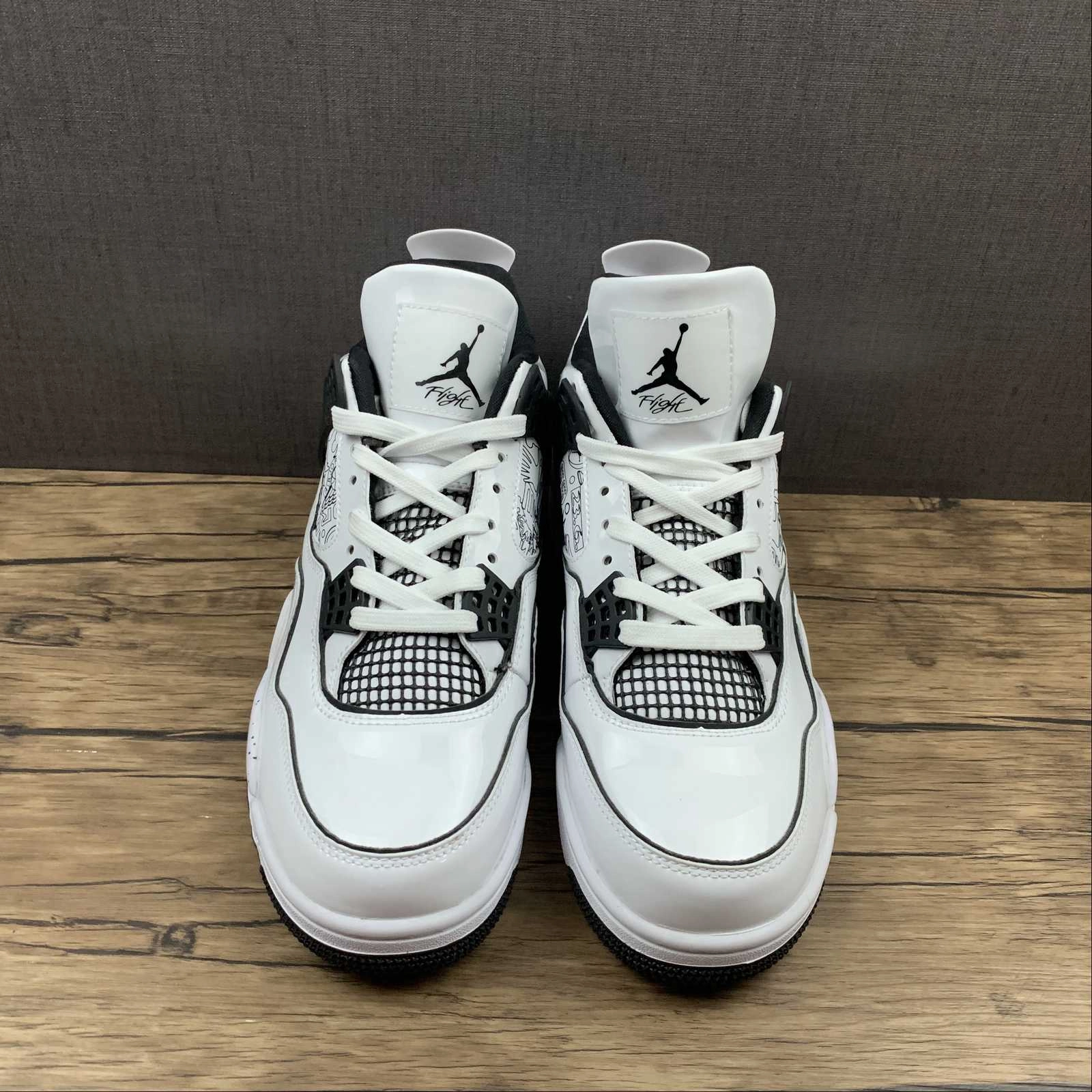 Neutral Tone Air Jordan 4 Retro SE White Black Volt DC4101-100