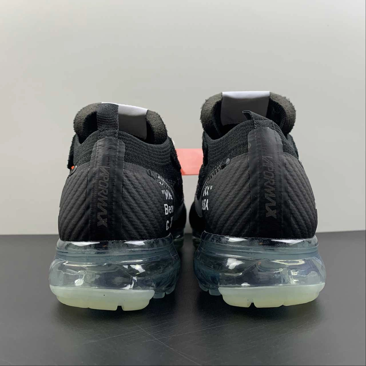 Motion Contour Air VaporMax FK 2018 Off-White THE 10 Black AA3831-002